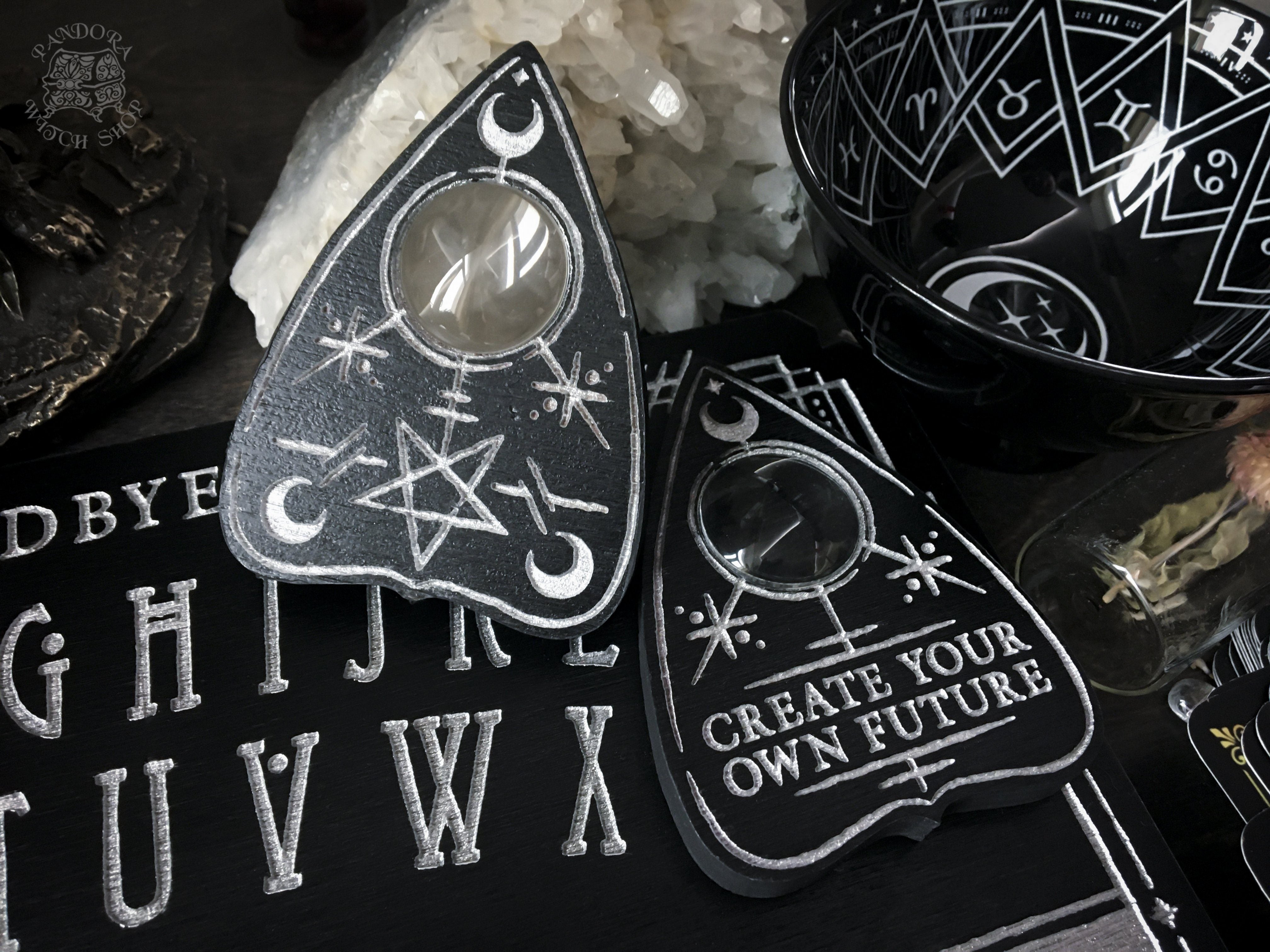 Ouija Board - Witchcraft Cult Silver