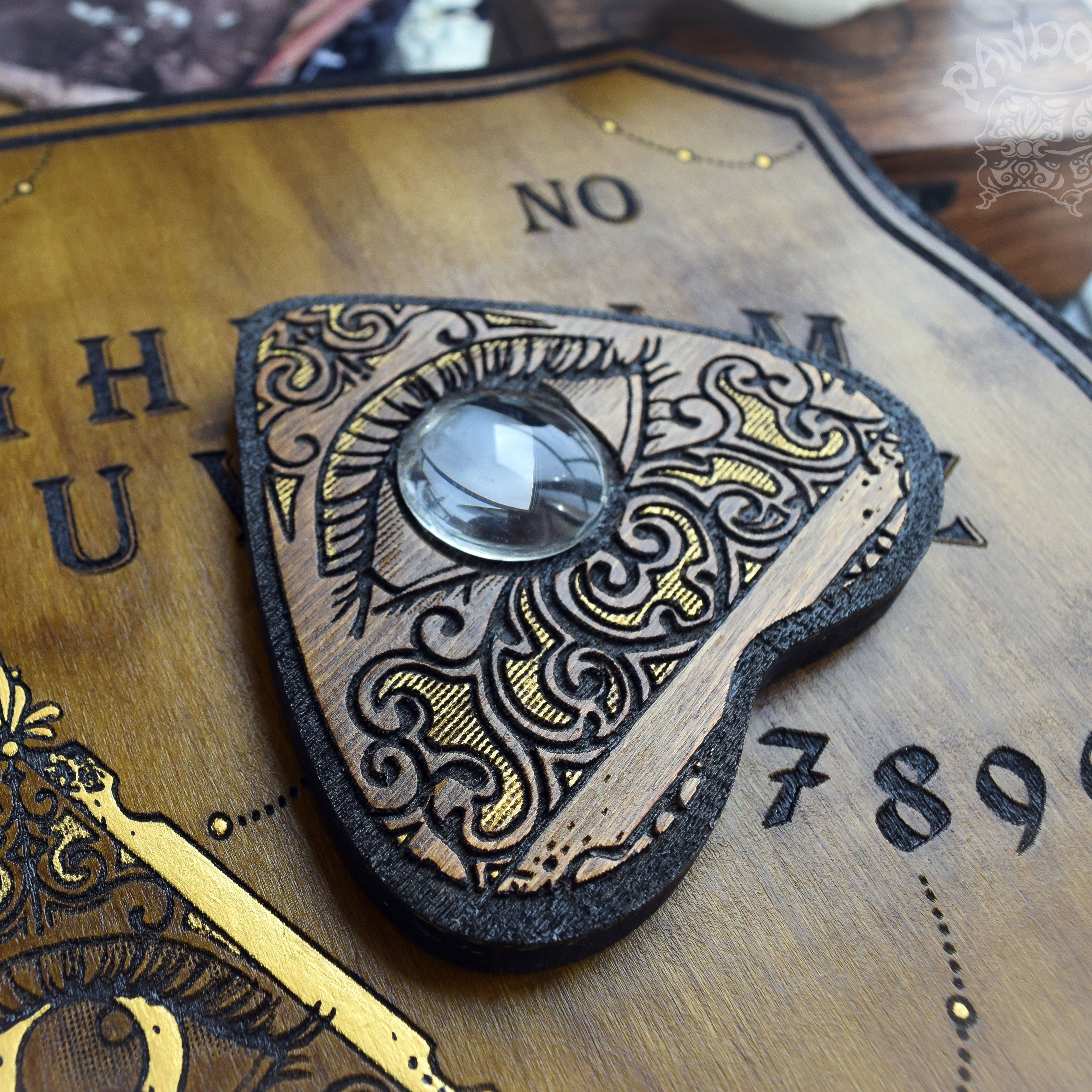 Ouija Planchette - Planchette - Golden All Seeing Eye