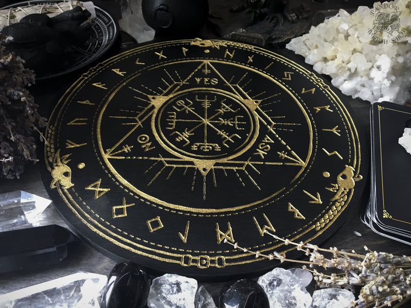 Pendulum Board - Runic Gold