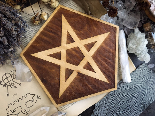 Pentagram Rhombus - Altar Pentacle