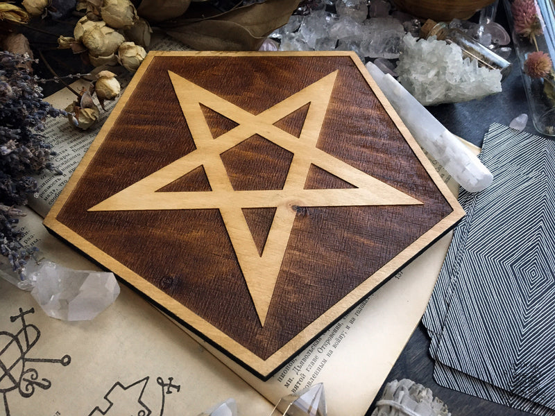 Pentagram Rhombus - Altar Pentacle