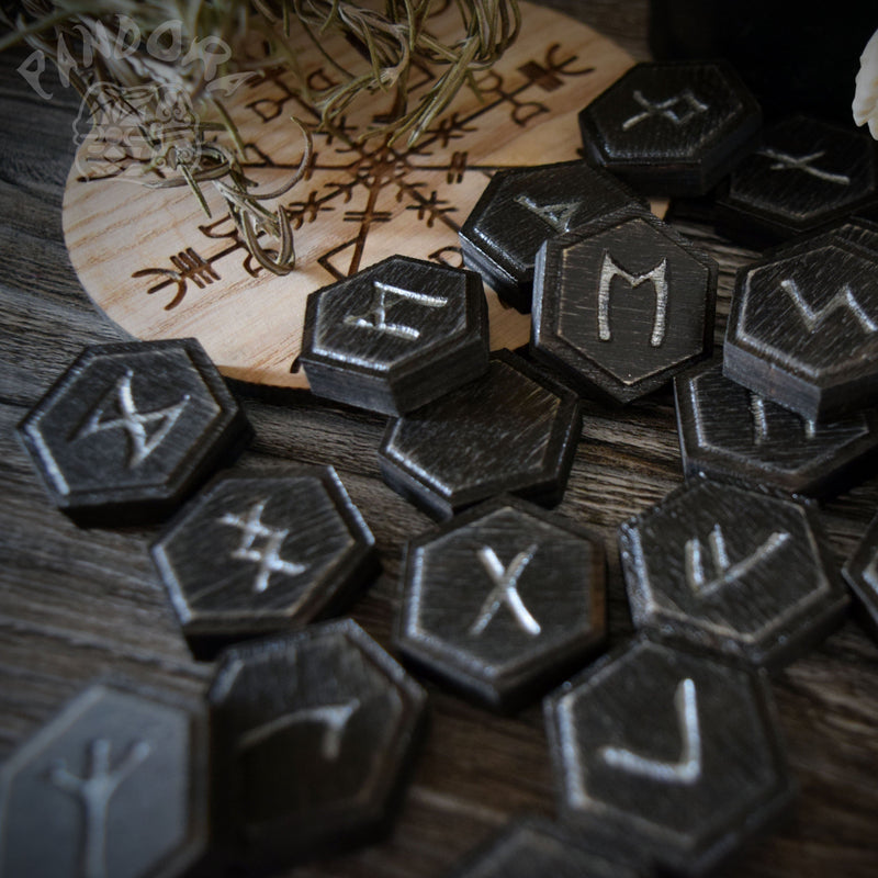 Rune - Elder Futhark, Runes, Black Runes + Blank Rune