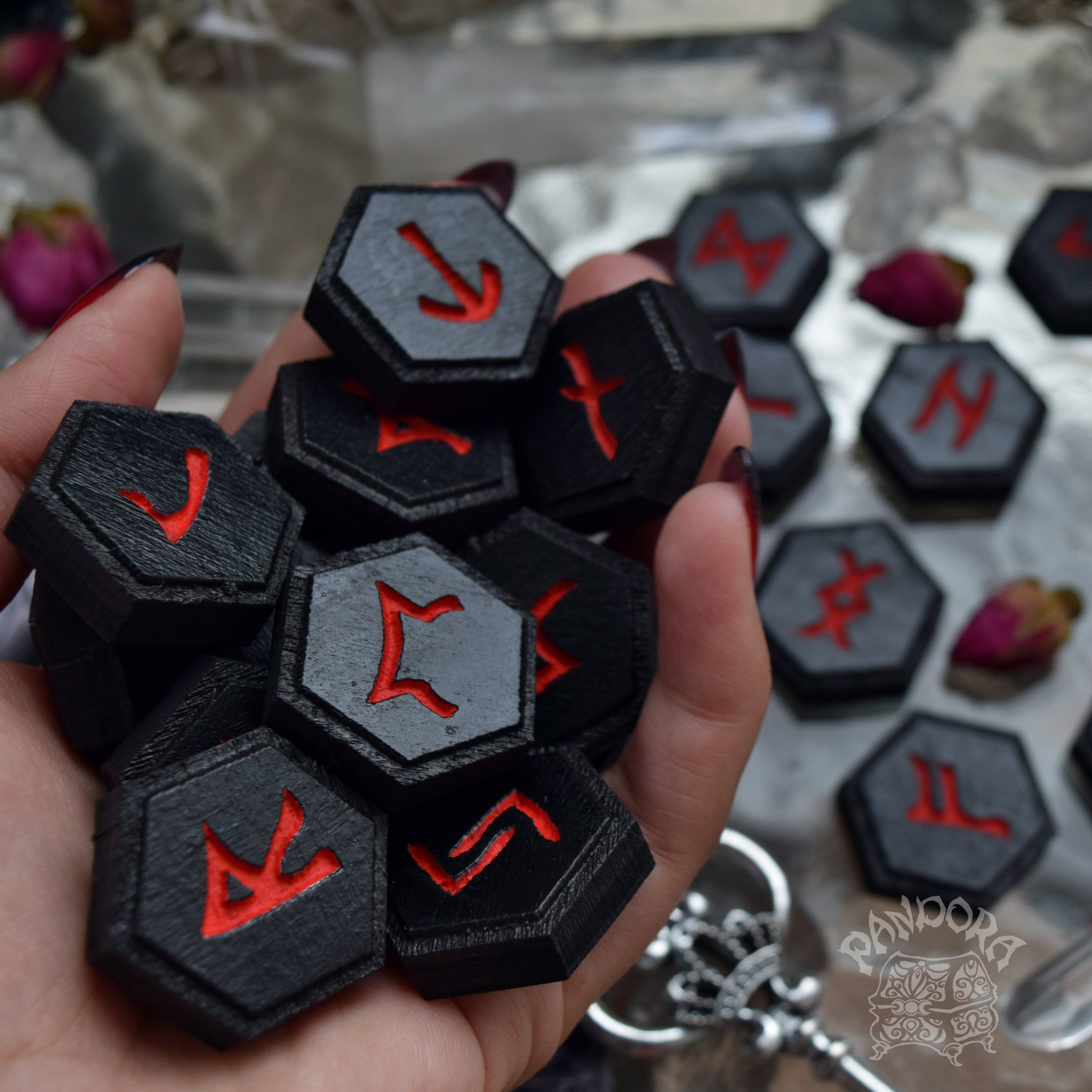 Rune - Elder Futhark, Runes, Black Runes + Blank Rune