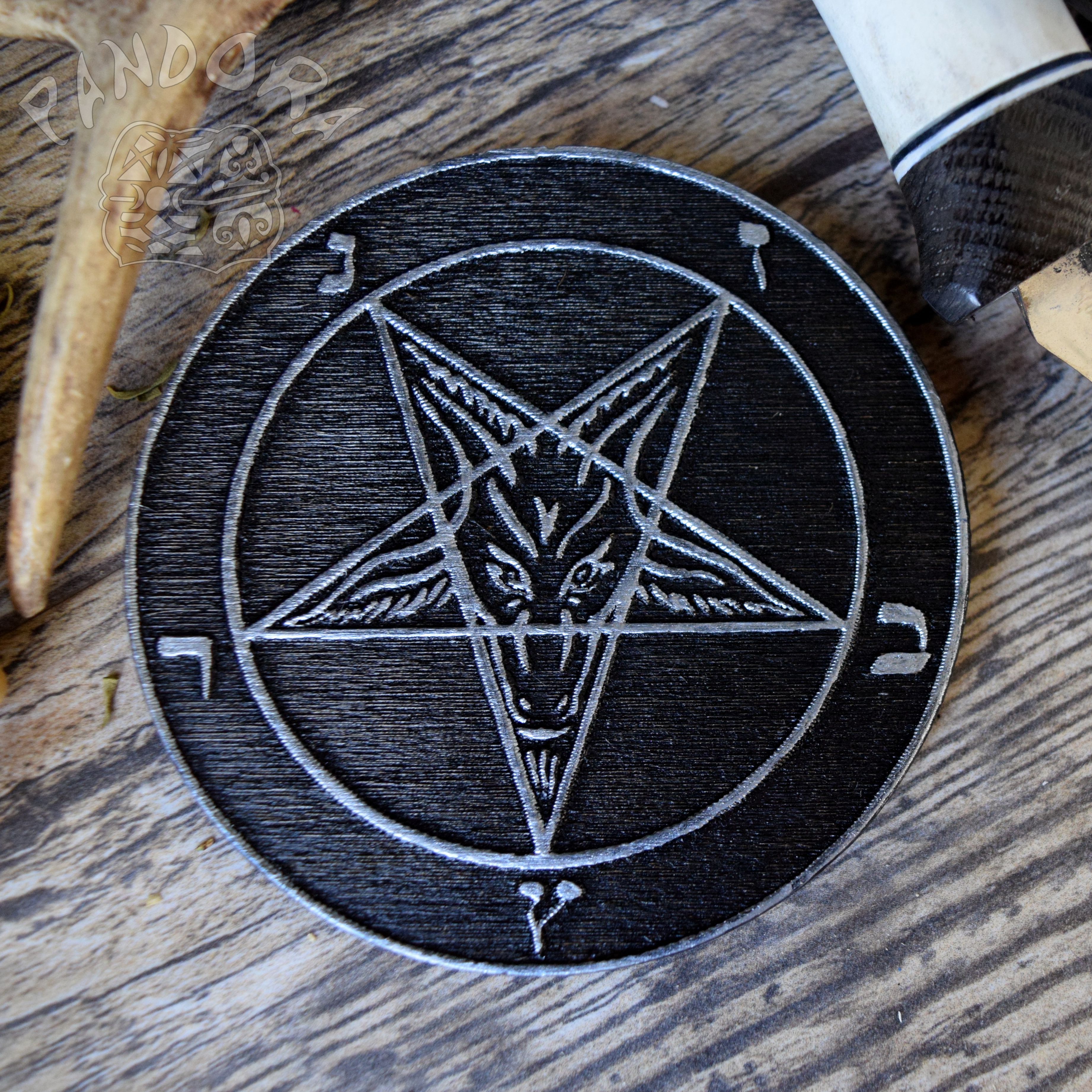 Samael - Altar Pentacle - Black\Silver