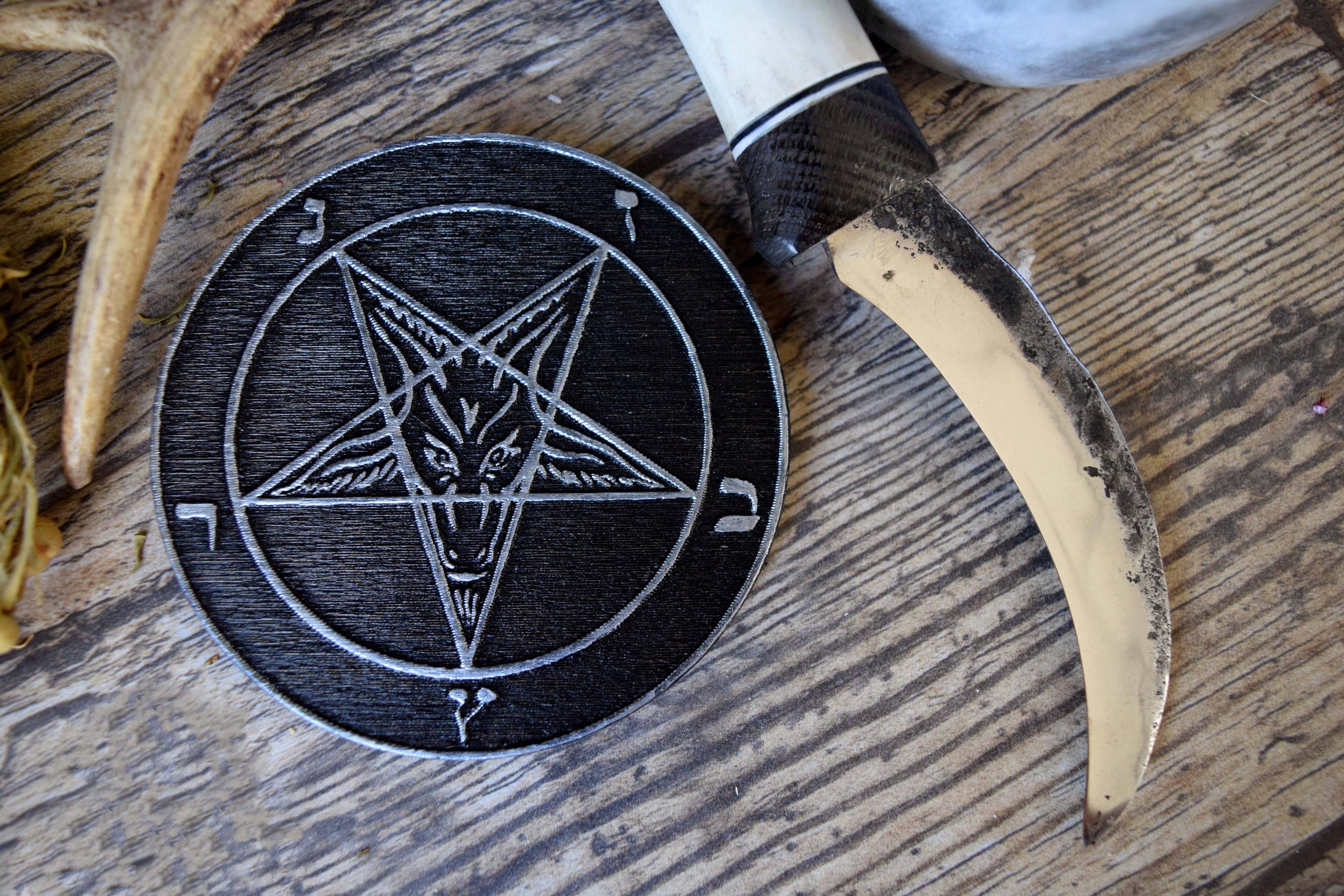 Samael - Altar Pentacle - Black\Silver