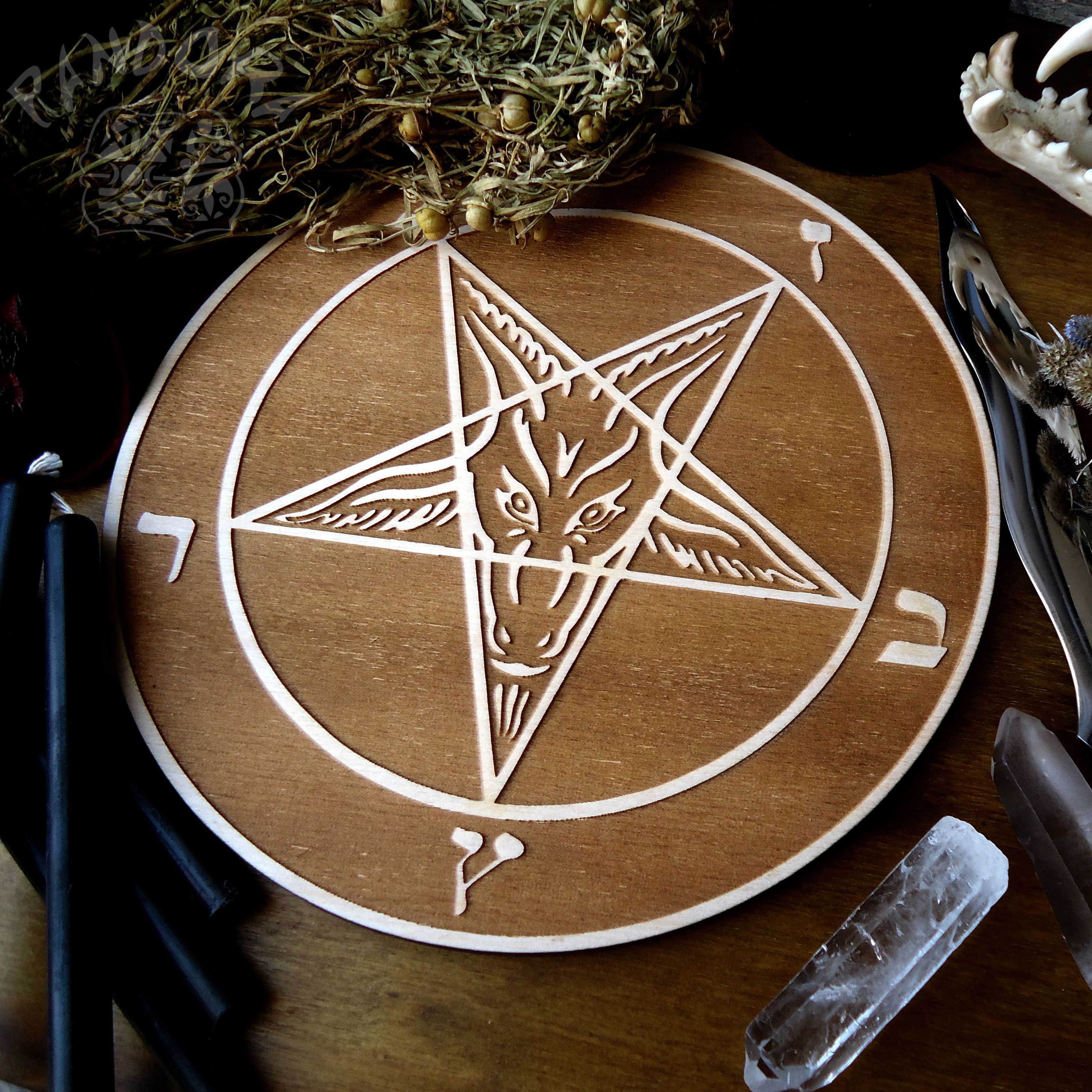 Samael - Altar Pentacle - Natural