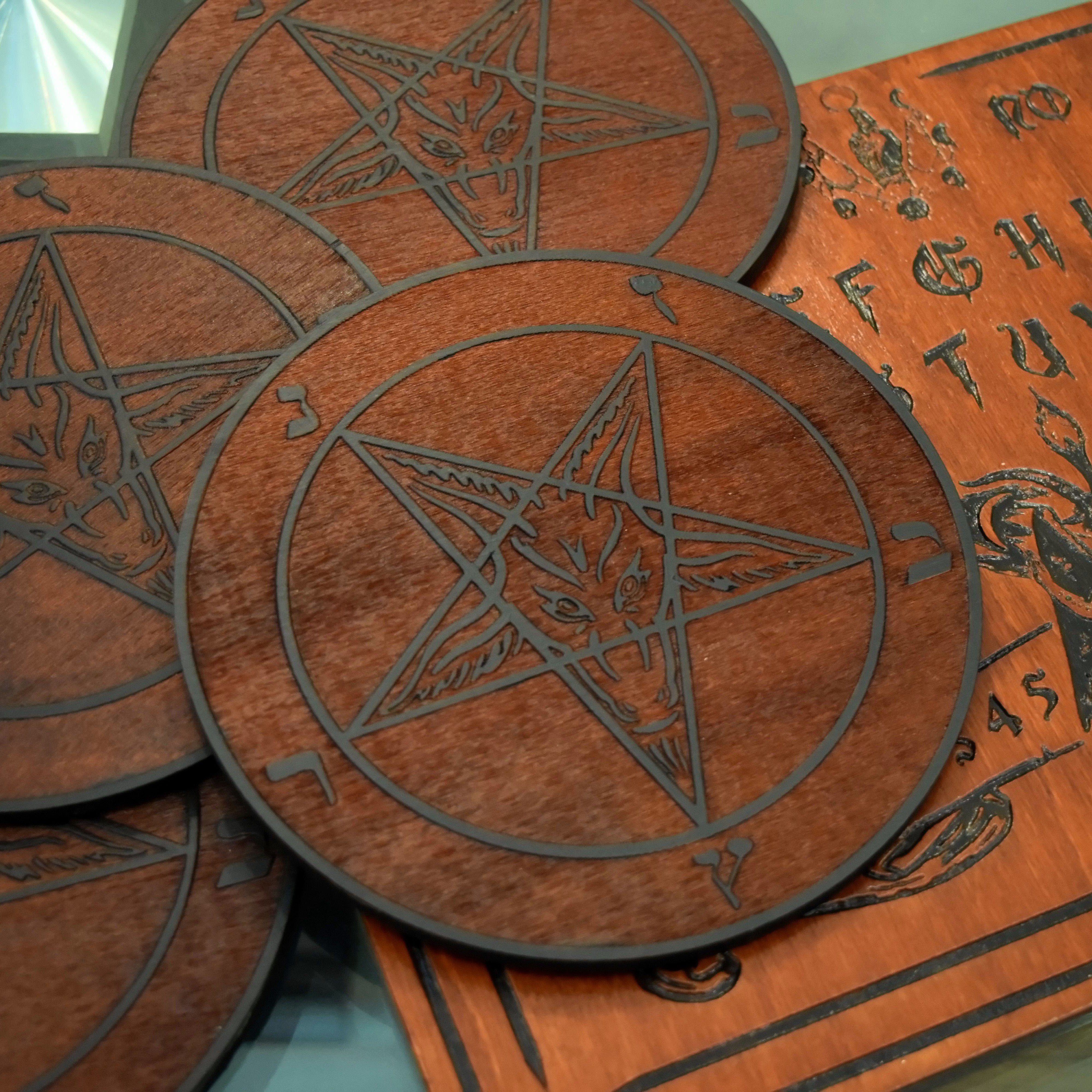 Samael - Altar Pentacle - Red\Black