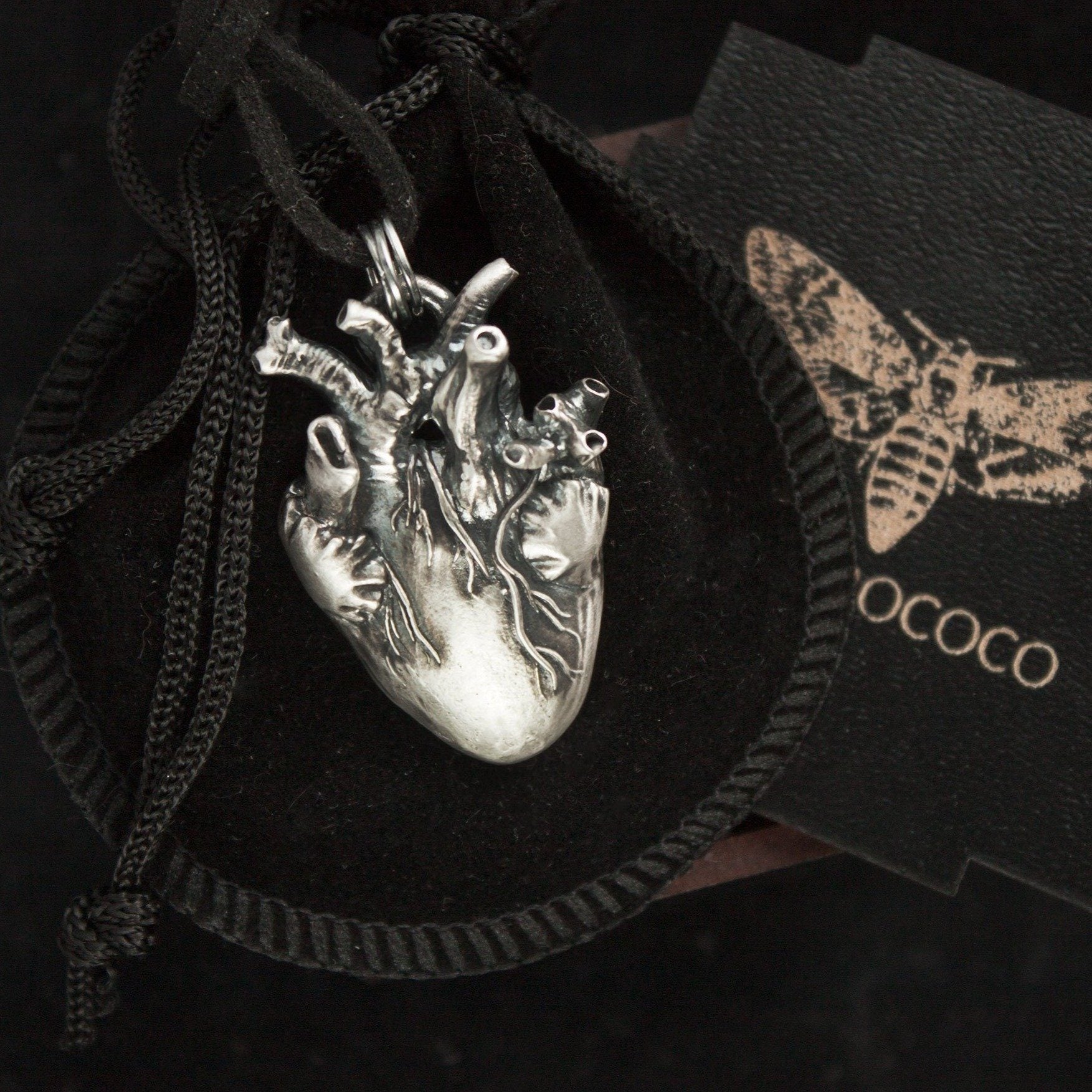 Silver Pendant "Heart"