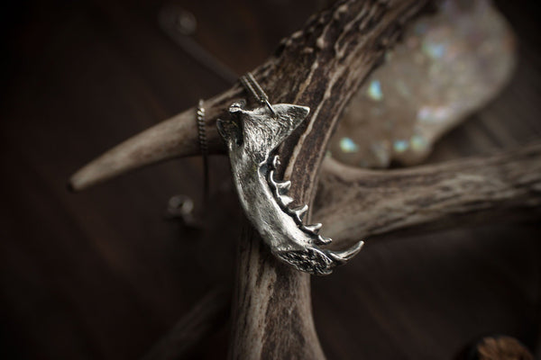 Silver Pendant "Jaw"