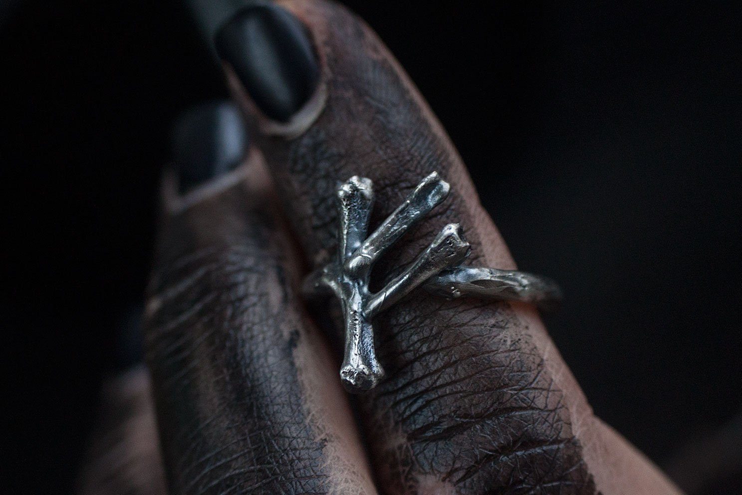 Silver Ring Rune Fehu