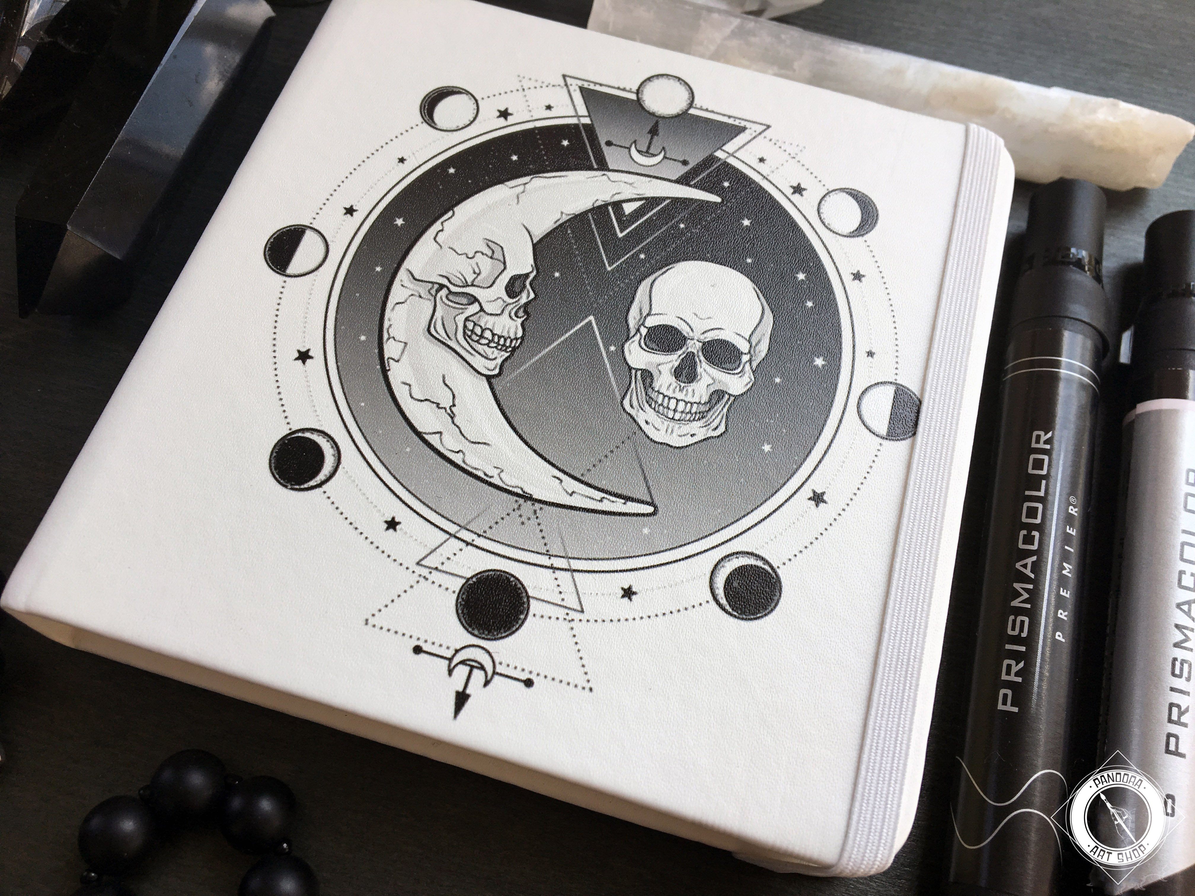 Sketchbook - Sketchbook -  Moon Skull White