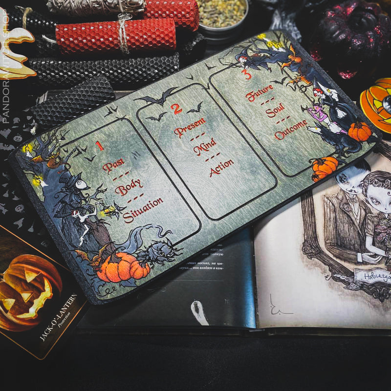 Tarot Board Three Card Spread - Forever Halloween